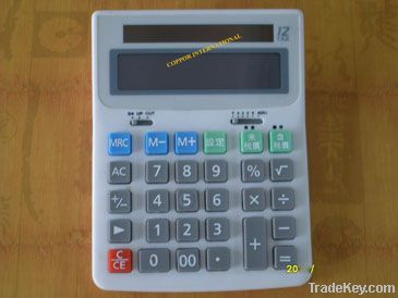 12-Digit Tax calculator with Super Large Solar panel
