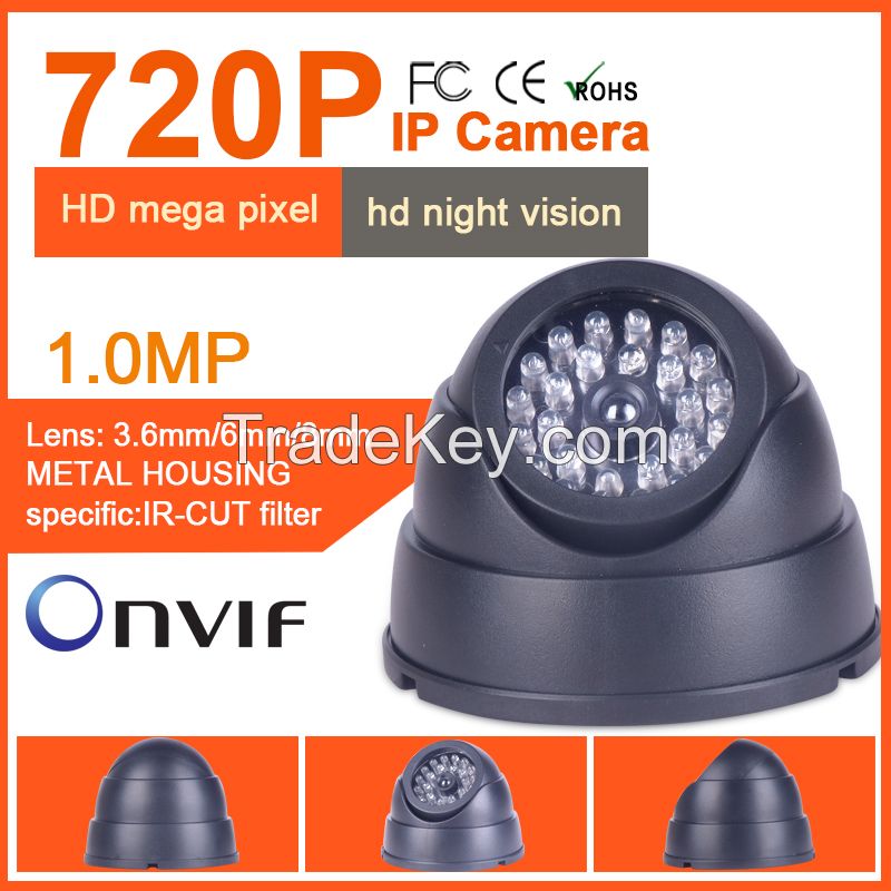 Dome IP Camera IR night vision security camera