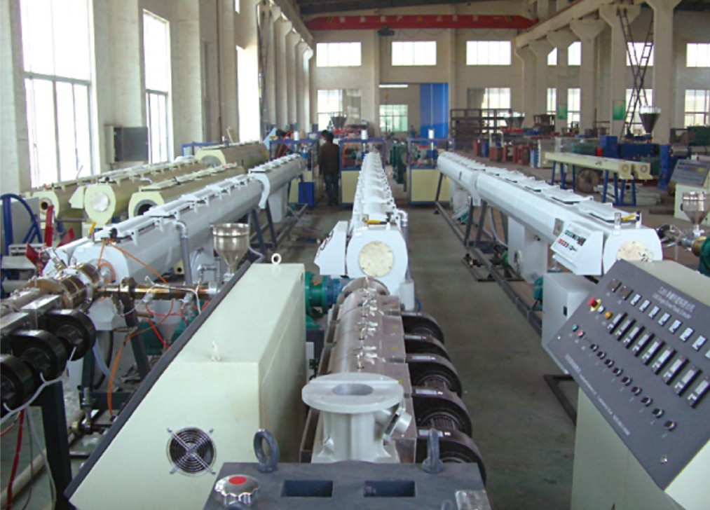 PP PE pipe production line