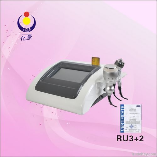 Multipolar RF and Ultrasound Cavitation Body Slimming Aesthetic Device