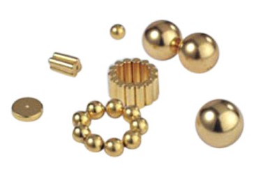 Gold-palted Magnets (Ball Magnets)