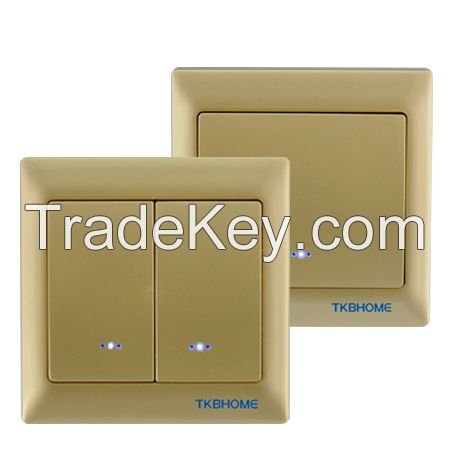 TKBHOME Z-wave Wall Single  switch TZ66S with 868.42MHz