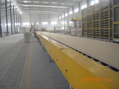 lvjoe 2-20 million square meters per year gypsum board production line