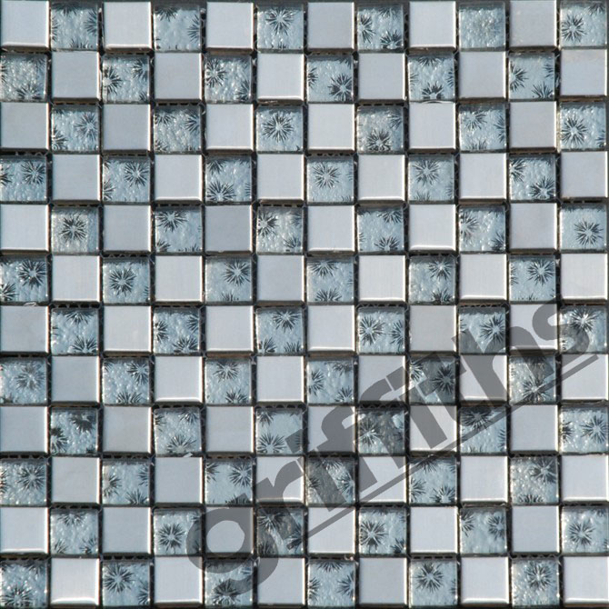 Glass and Metal Mosaic