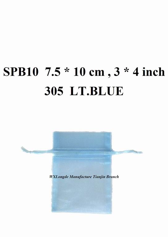 Organza Pouch  SPB10  LT.Blue