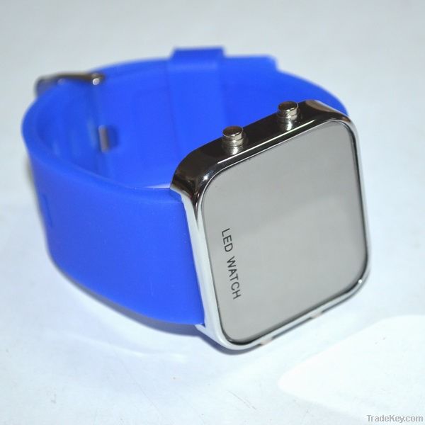 silicon led watch