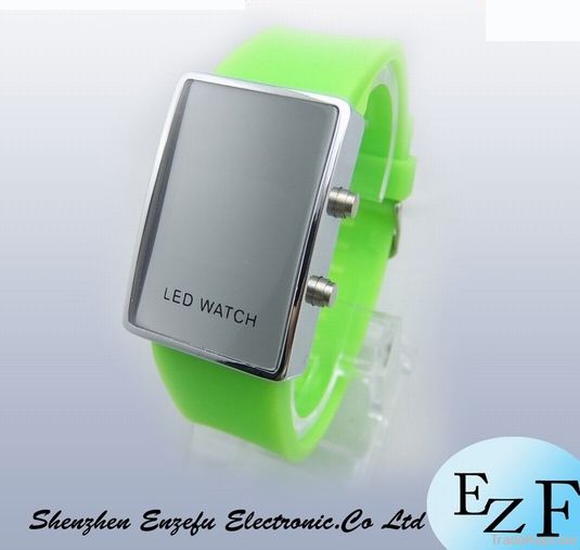 silicon led watch