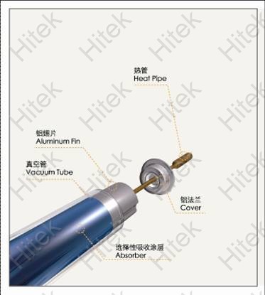 Solar heat pipe 58mm