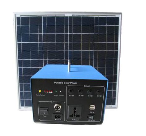 20W Solar Energy System AC 220V with both AC&amp;amp;DC input&amp;amp;output