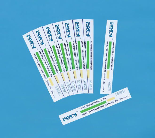 Pressure steam indicator strips