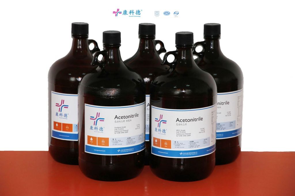 Gradient Grade Acetonitrile With Iso Certificated