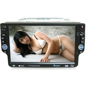 New 7 Inch Car DVD with GPS Navigation and TV