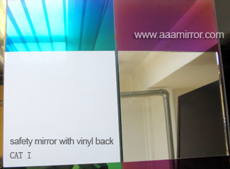 Aluminum mirror glass