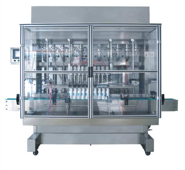 LM-HS Full-automatic straight line type piston filling machine