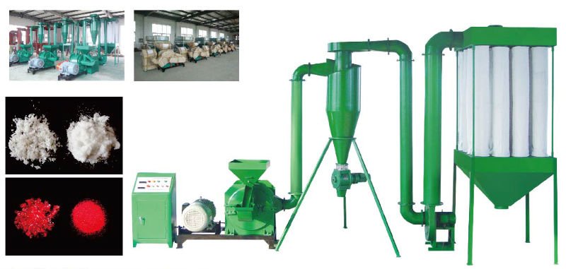 SMW-600 High-speed Turbo-type Plastic Pulverizer/Mill/Grinder