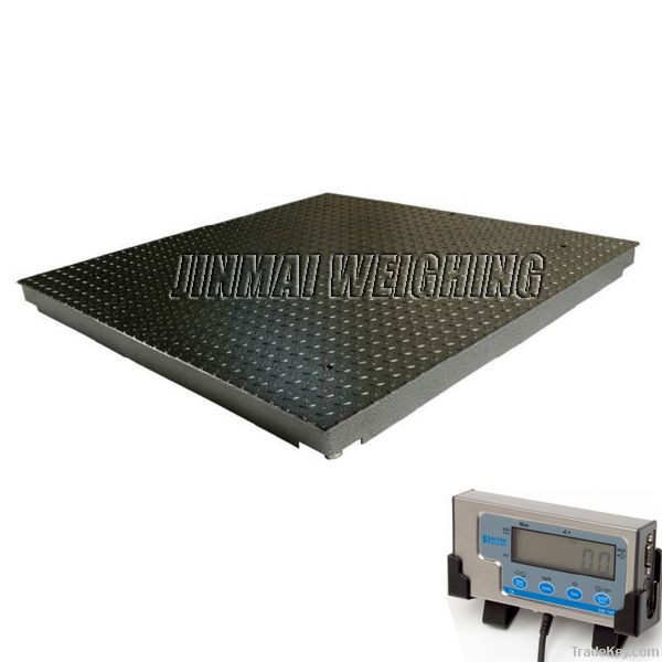 Electronic floor scale