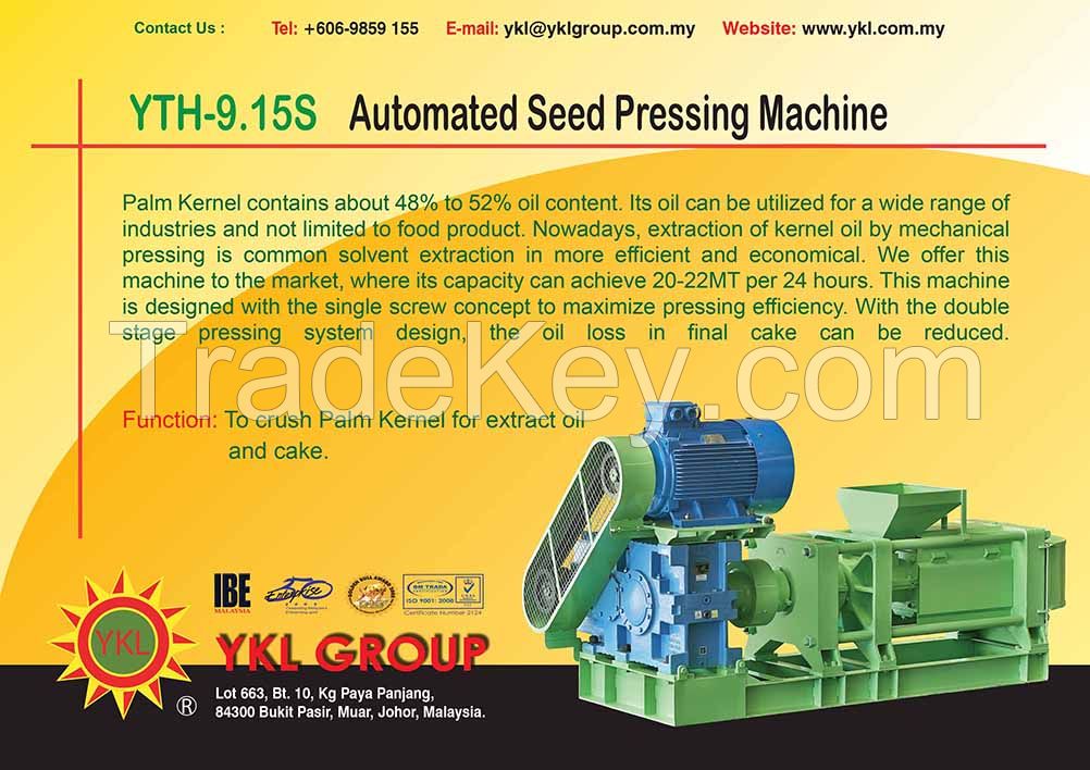 YTH-9.15S Automated Seed Pressing Machine