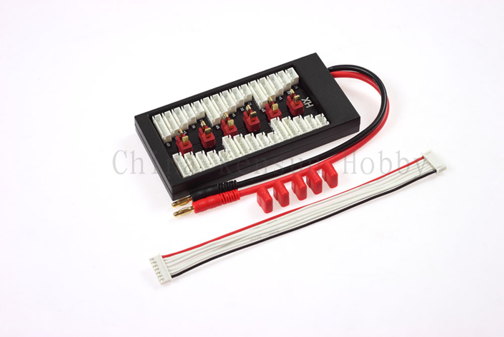 Para Board 1-6 Parallel Charger Adaptor for RC Battery