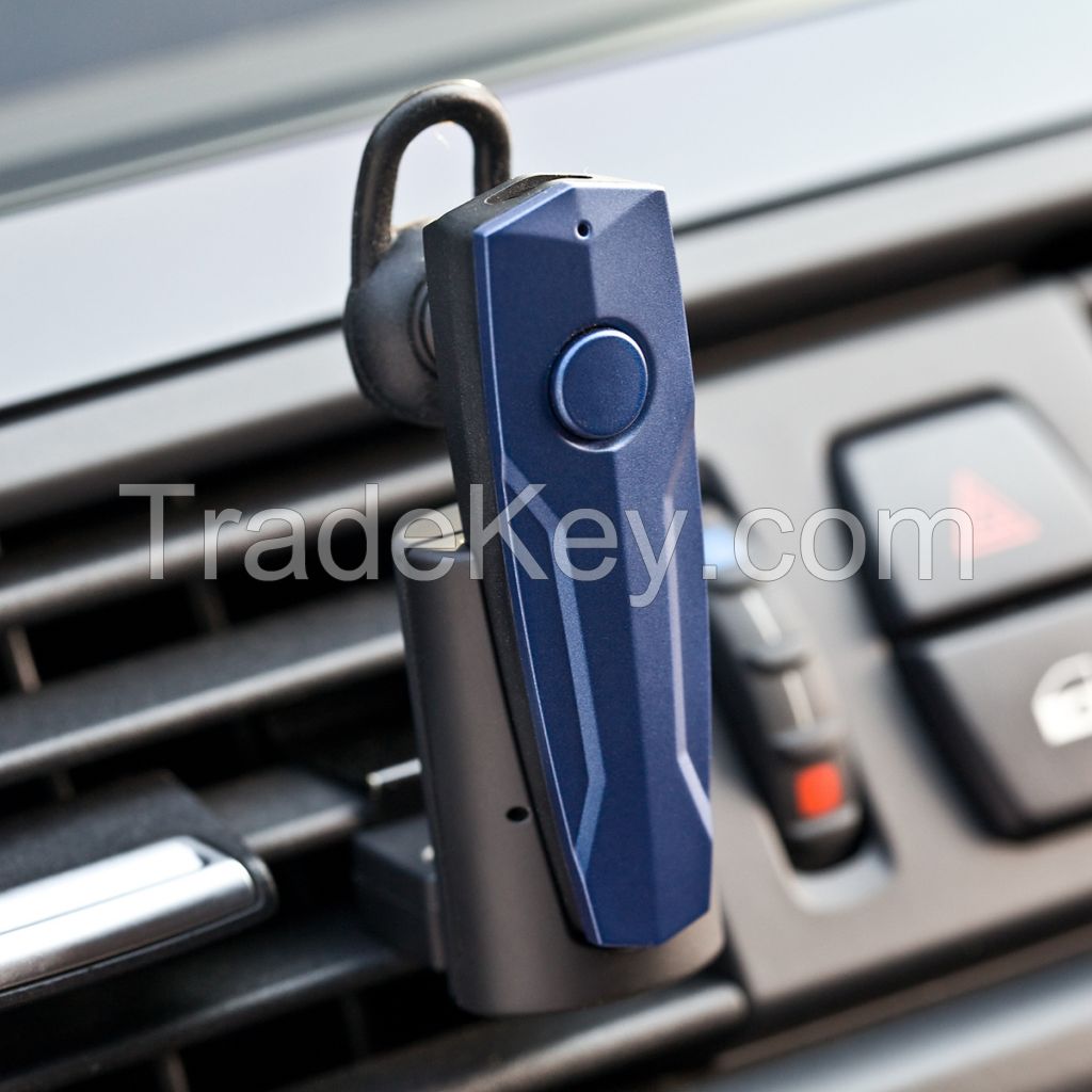 High quality low price car bluetooth headset for 2 mobile phones