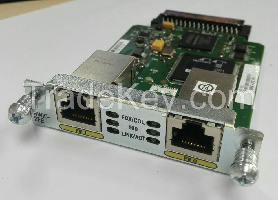 HWIC-2FE Cisco WAN interface cards 