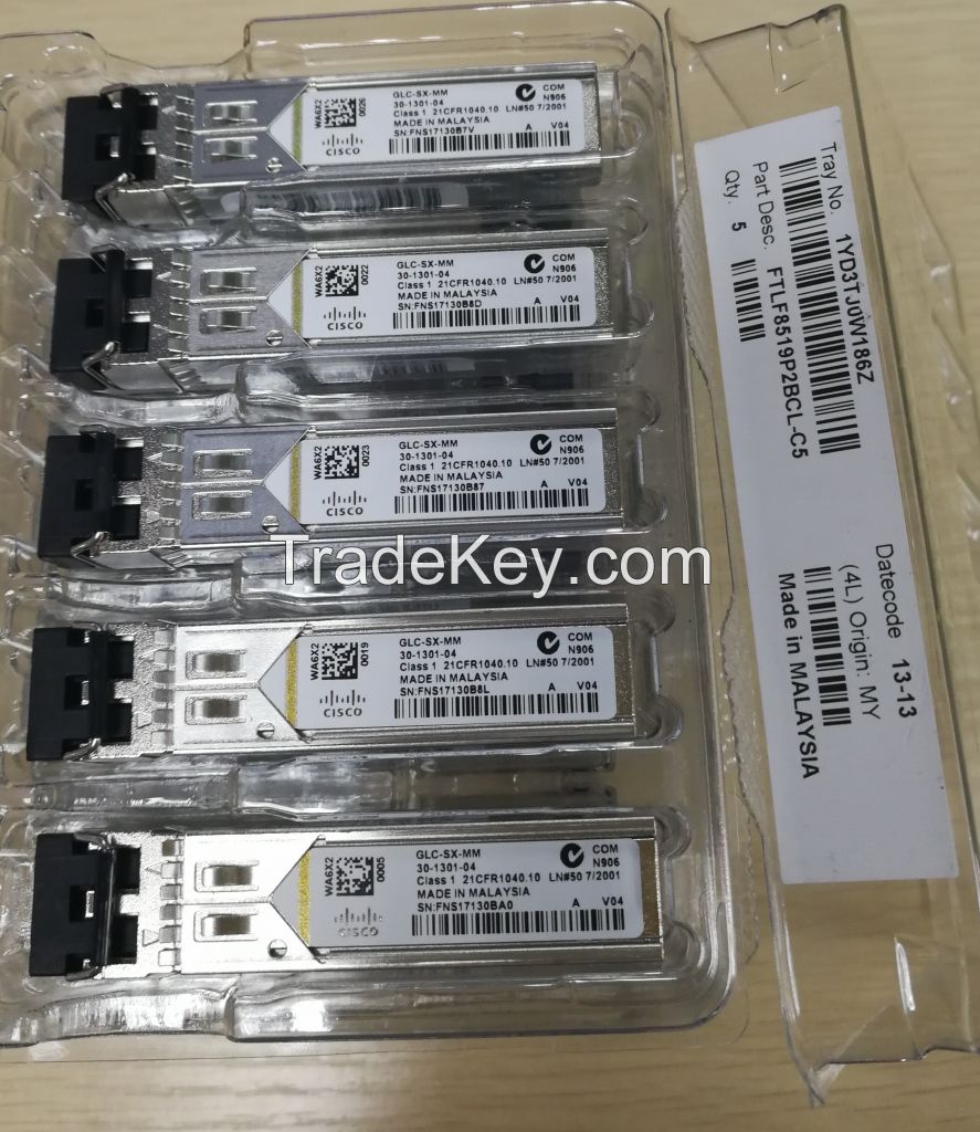 Original Cisco GLC-SX-MM F/S SFP Transceiver Modules on promotion