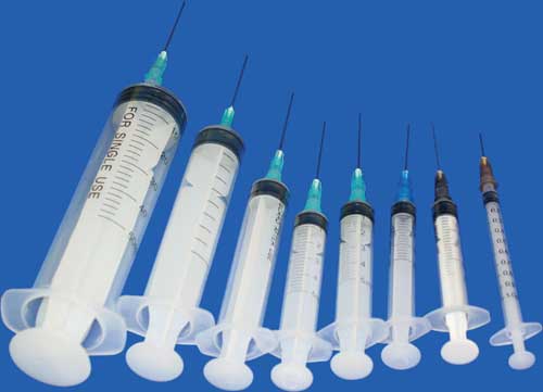 Disposable Syringe with needle (CE, ISO)