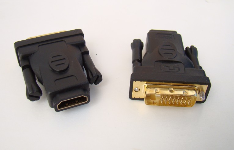 HDMI F TO DVI 24+1M Adaptor