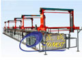 Aluminum surface finishing& treatment machine