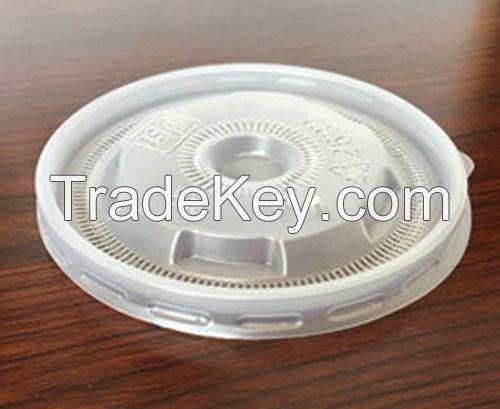 Take-out disposable paper soup container/bento lunch box punched Lid/F