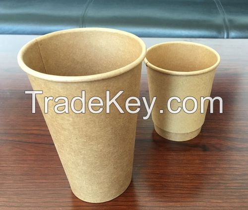 Takeaway kraft Paper Coffee Cup
