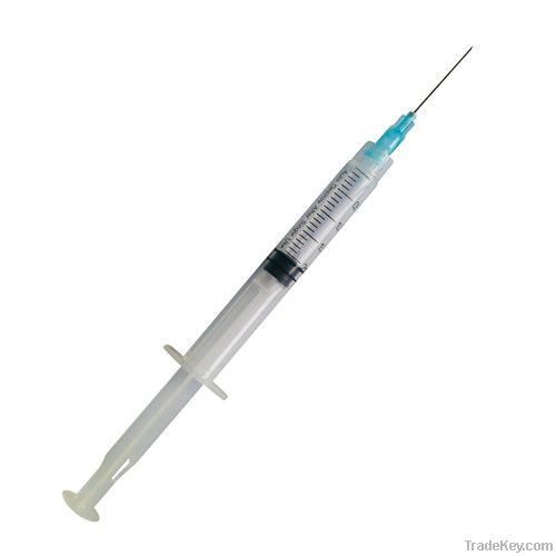 Auto-disable syringe