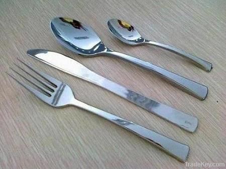 disposable plastic silver cutlery set