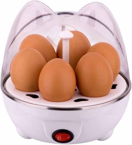 6 eggs automatic egg boiler