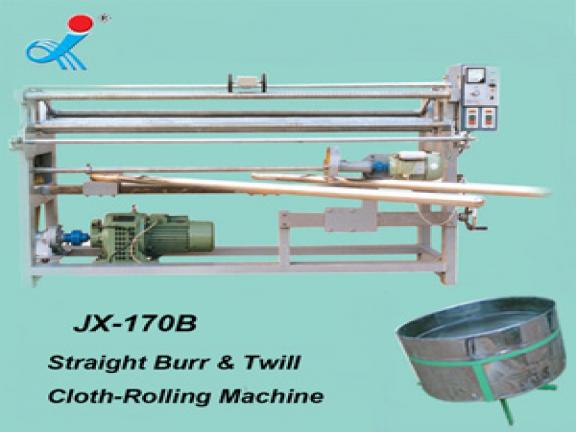 Straight Burr & Twill Cloth -Rolling/rewinding Machine