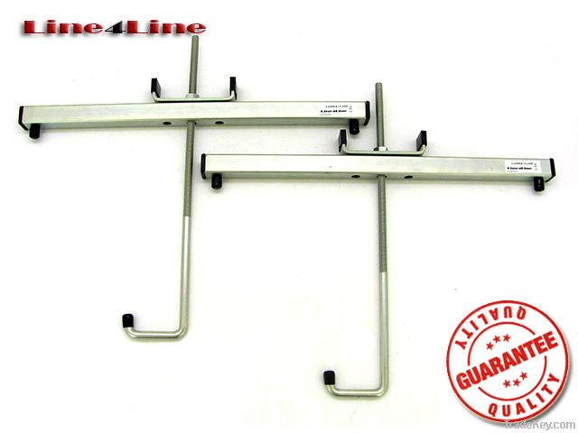 Ladder clamps for roof rack