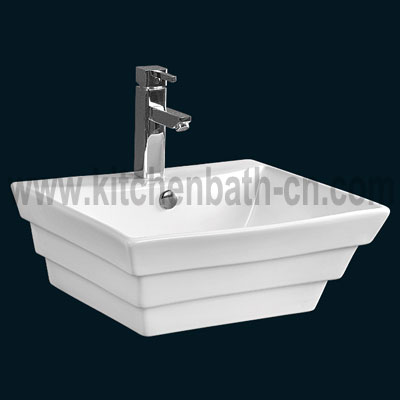 ceramic art basins, topmounted ceramic washbasin
