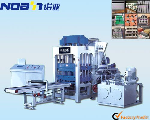 NOAH QFT6-15 Automatic color cement concrete Block making machine