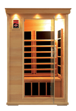Far infrared sauna for 2 person