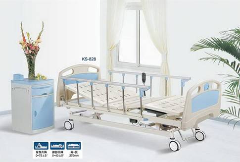 ABS Three-function Electric Care Bed