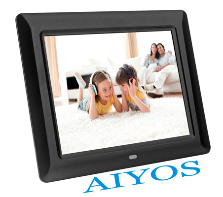 digital photo frame with bettery