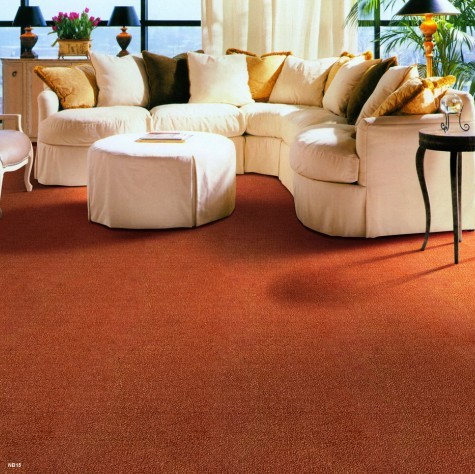 Red fire domestic tufted carpet