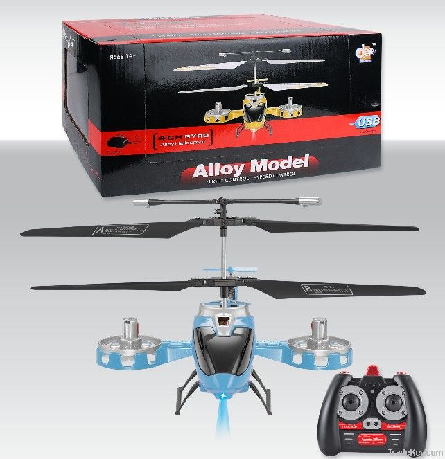 4CH Metal RC Helicopter