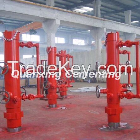 drilling pipe cementing head