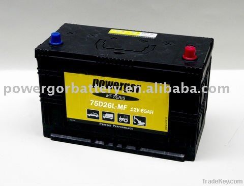 12V 65AH Sealed Lead Acid Maintenance-free Car Battery