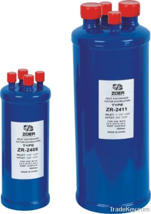 ZR Refrigeration Heat Exchanger Suction Accumulator