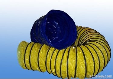 double color high-temperature air hose coated cloth duct