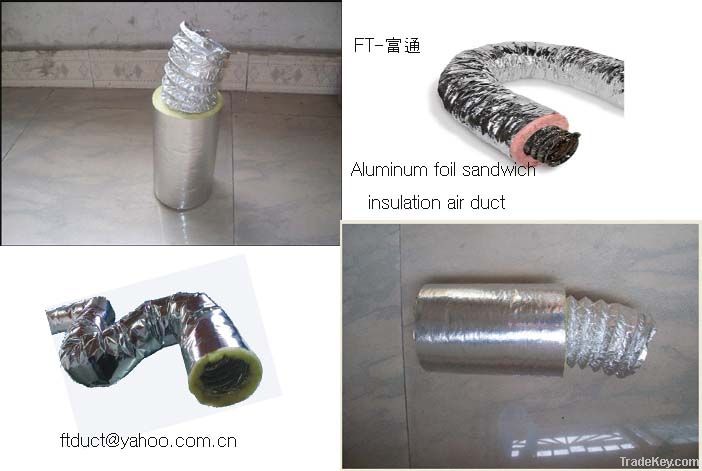 low price glasswool insulation ducting for industrial