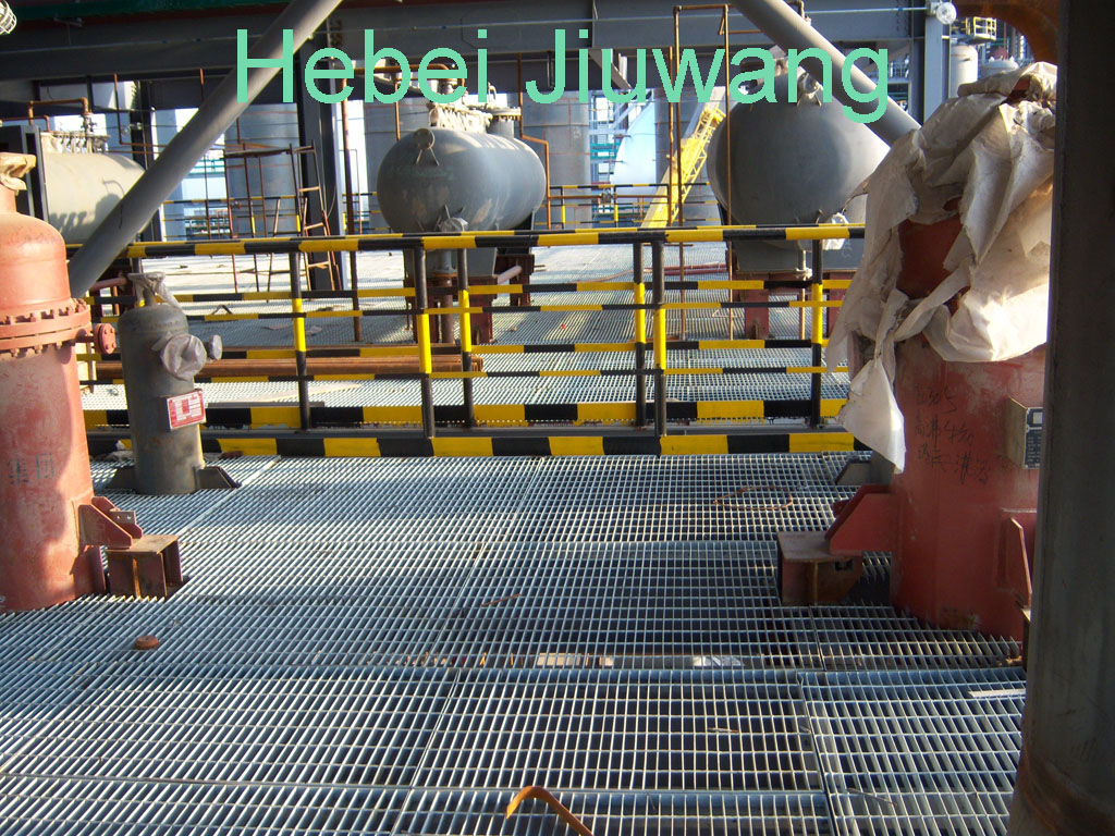 steel grating platform