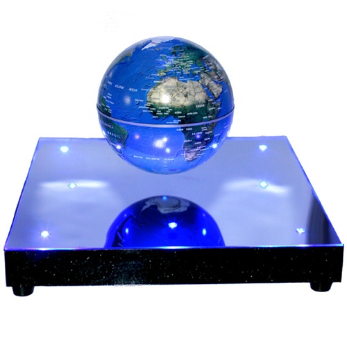 magnetic floating globe, levitating rotating globe