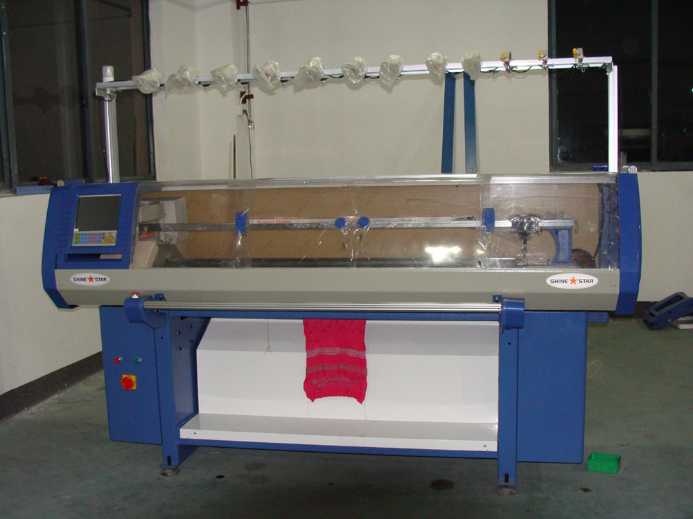 Fully Jacquard flat Knitting Machine